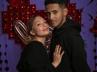 sexy live webcam couple SaraLuigui